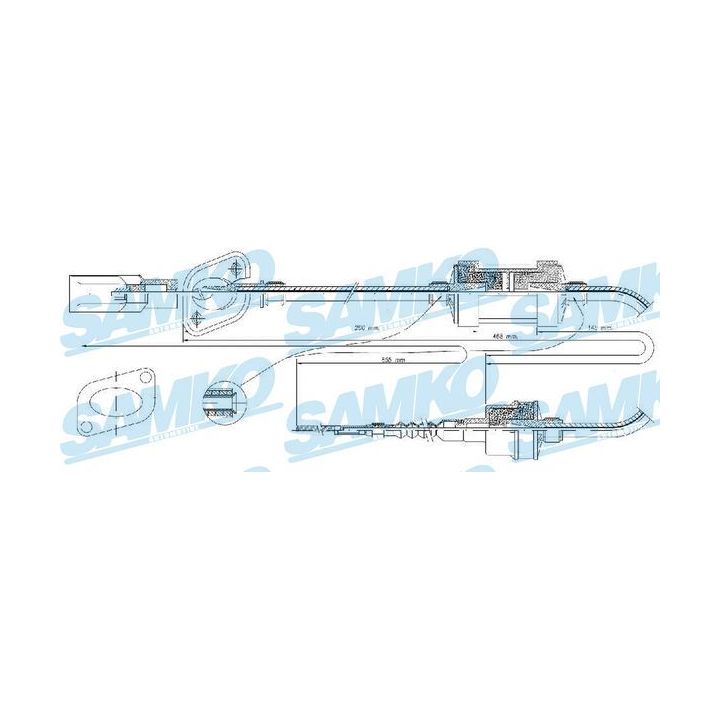 Sankabos trosas SAMKO C0070C