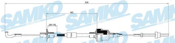 Sankabos trosas SAMKO C0129C