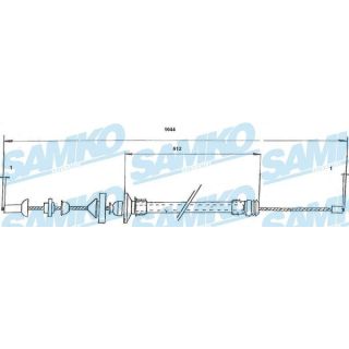 Sankabos trosas SAMKO C0176C