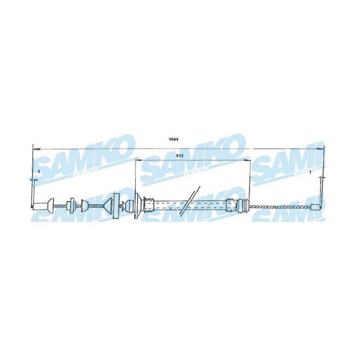 Sankabos trosas SAMKO C0176C
