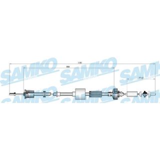 Sankabos trosas SAMKO C0185C