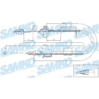 Sankabos trosas SAMKO C0199C