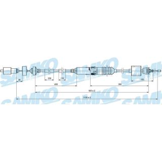 Sankabos trosas SAMKO C0200C