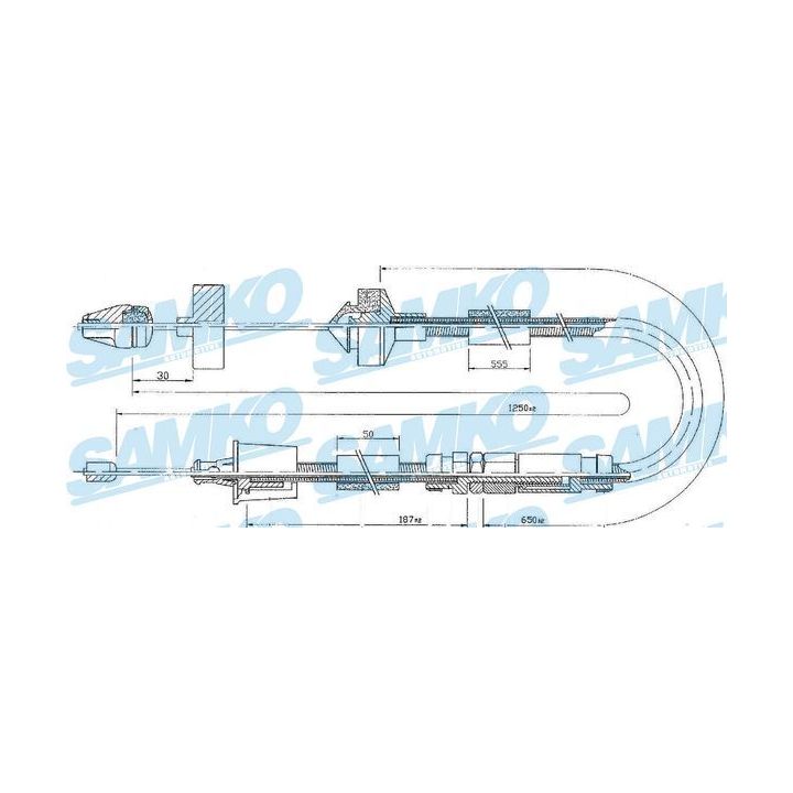 Sankabos trosas SAMKO C0201C