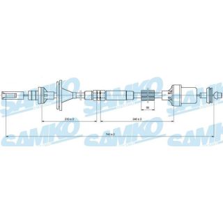 Sankabos trosas SAMKO C0213C