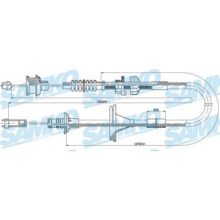 Sankabos trosas SAMKO C0216C