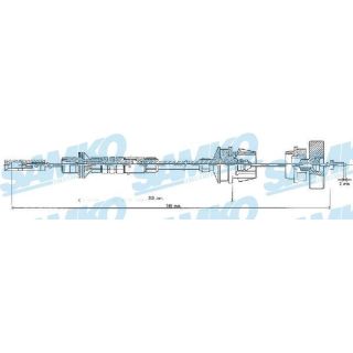 Sankabos trosas SAMKO C0218C