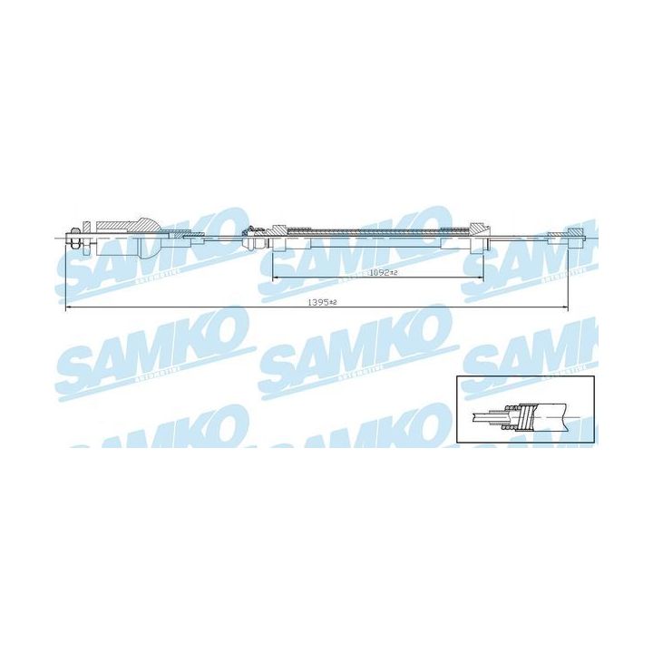 Sankabos trosas SAMKO C0237C