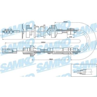 Sankabos trosas SAMKO C0238C