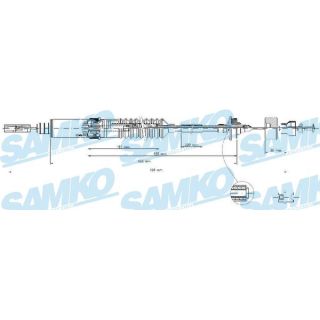 Sankabos trosas SAMKO C0242C