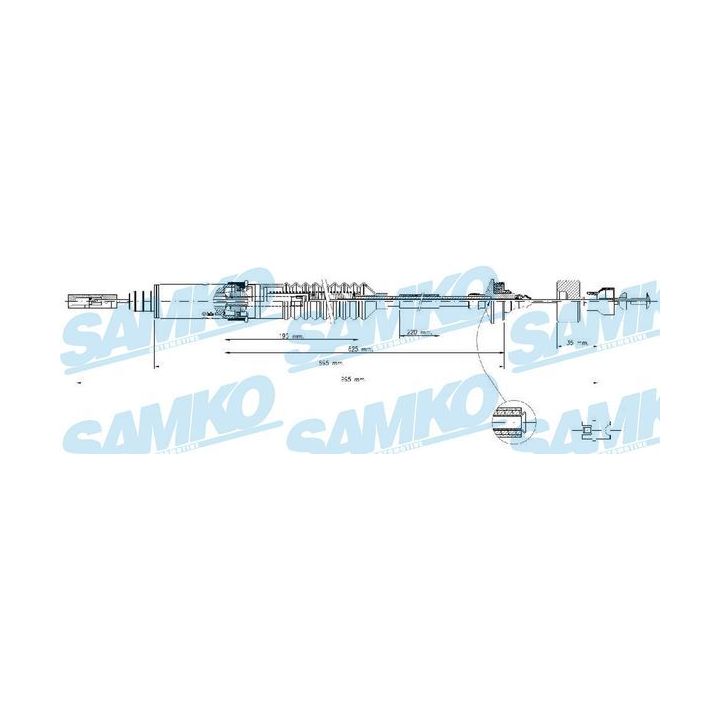 Sankabos trosas SAMKO C0242C