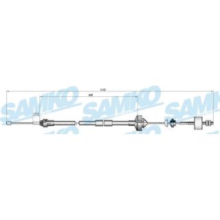 Sankabos trosas SAMKO C0277C