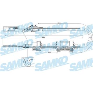 Sankabos trosas SAMKO C0407C