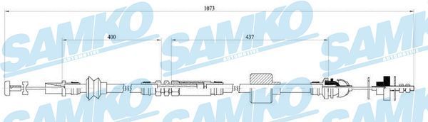 Sankabos trosas SAMKO C0455C