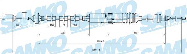 Sankabos trosas SAMKO C0471C
