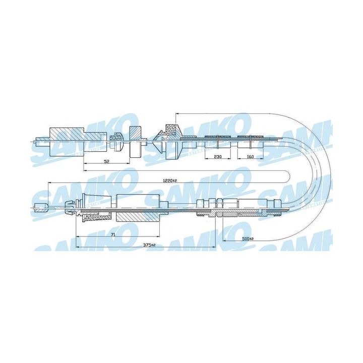 Sankabos trosas SAMKO C0503C