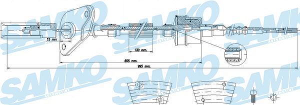 Sankabos trosas SAMKO C0565C