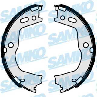 Stabdžių trinkelių komplektas, stovėjimo stabdis SAMKO 81046