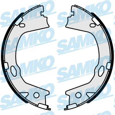 Stabdžių trinkelių komplektas, stovėjimo stabdis SAMKO 81094