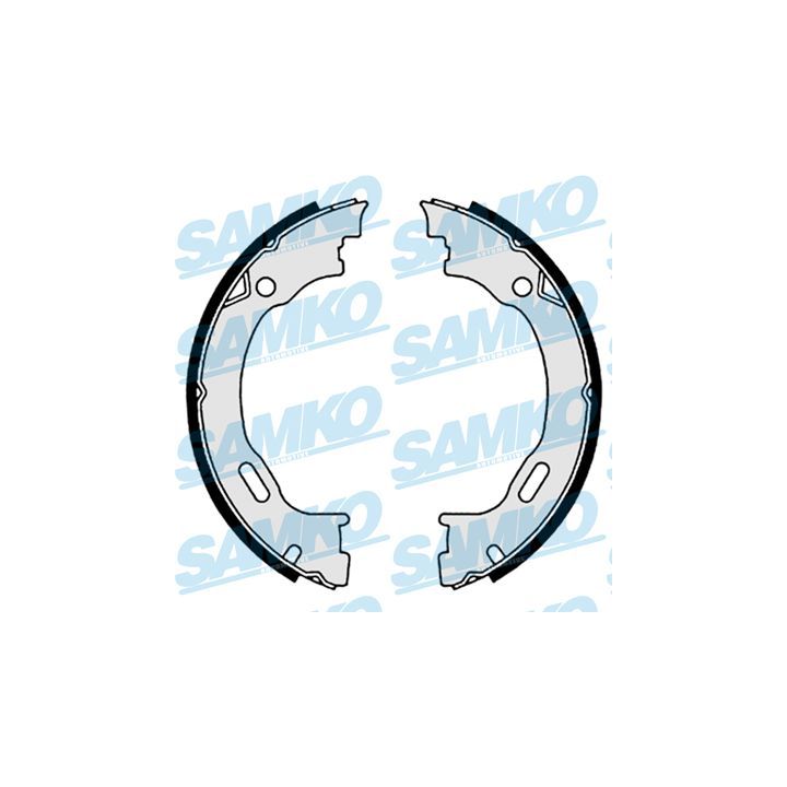 Stabdžių trinkelių komplektas, stovėjimo stabdis SAMKO 88720