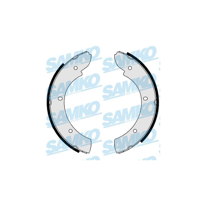 Stabdžių trinkelių komplektas, stovėjimo stabdis SAMKO 88810