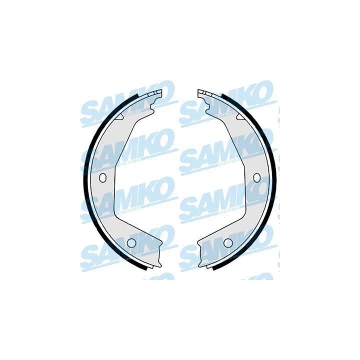 Stabdžių trinkelių komplektas, stovėjimo stabdis SAMKO 89060