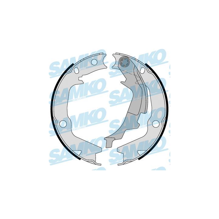 Stabdžių trinkelių komplektas, stovėjimo stabdis SAMKO 89430