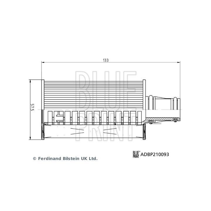 Alyvos filtras BLUE PRINT ADBP210093