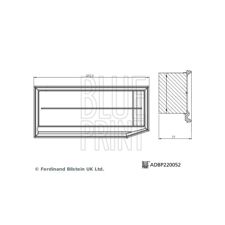 Oro filtras BLUE PRINT ADBP220052