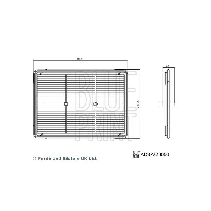 Oro filtras BLUE PRINT ADBP220060