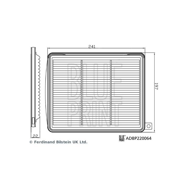 Oro filtras BLUE PRINT ADBP220064