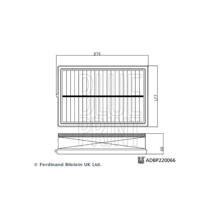 Oro filtras BLUE PRINT ADBP220066