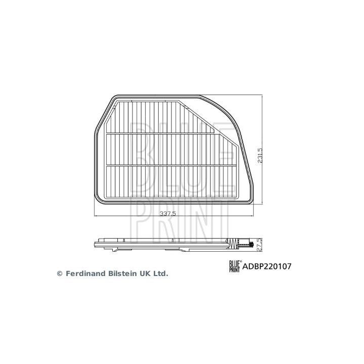 Oro filtras BLUE PRINT ADBP220107