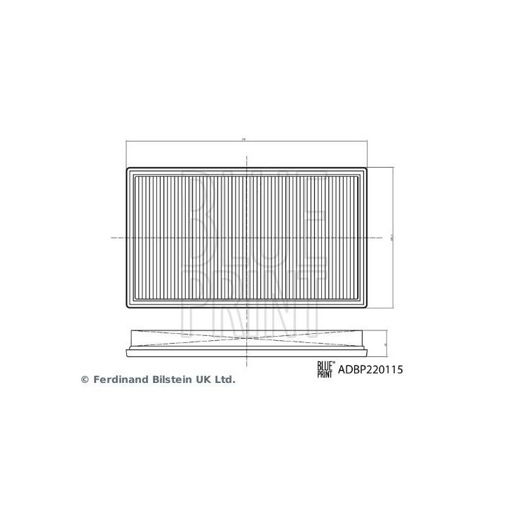 Oro filtras BLUE PRINT ADBP220115