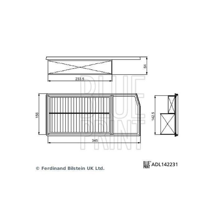 Oro filtras BLUE PRINT ADL142231