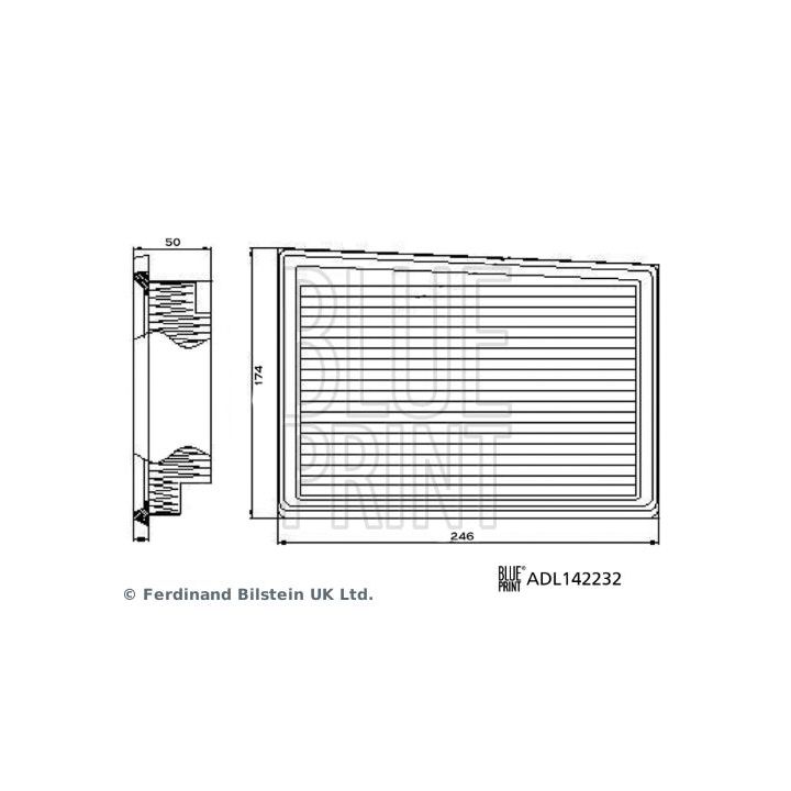 Oro filtras BLUE PRINT ADL142232