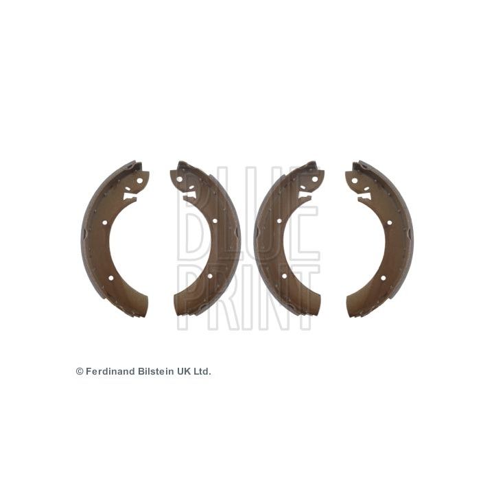 Stabdžių trinkelių komplektas BLUE PRINT ADG04118