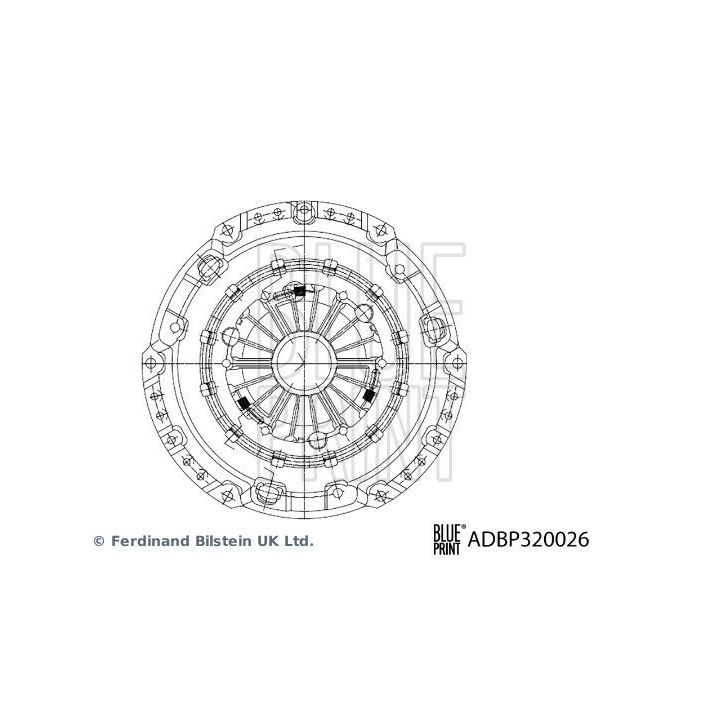 Diskatorius BLUE PRINT ADBP320026