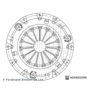 Diskatorius BLUE PRINT ADK83235N