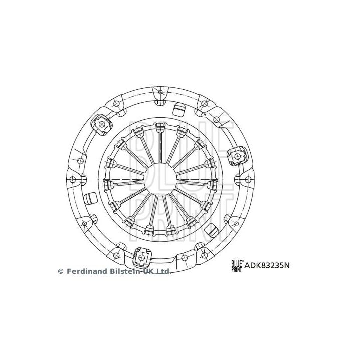 Diskatorius BLUE PRINT ADK83235N