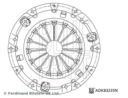 Diskatorius BLUE PRINT ADK83235N