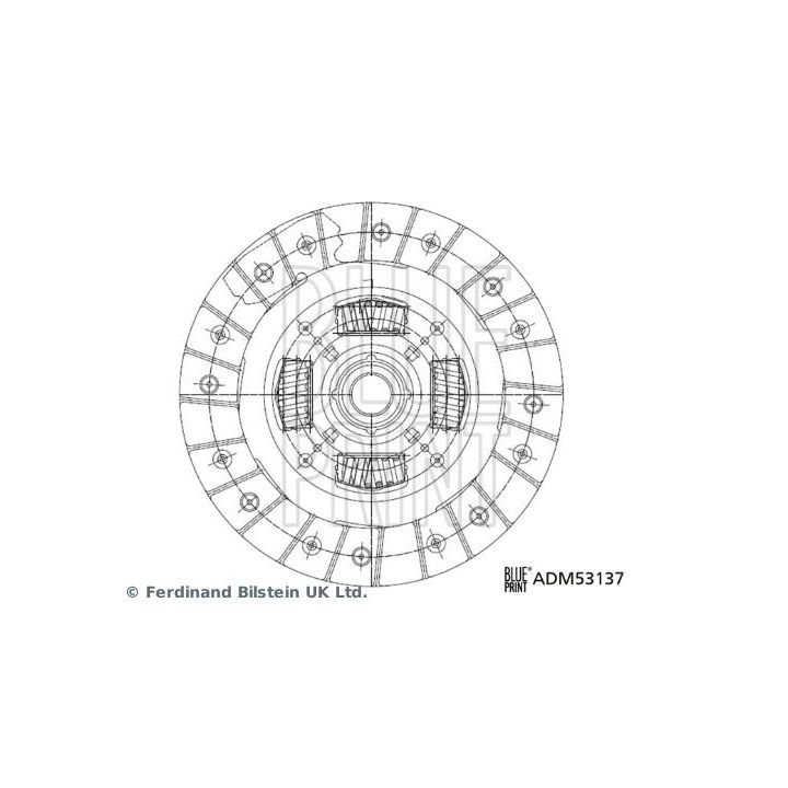 Sankabos diskas BLUE PRINT ADM53137