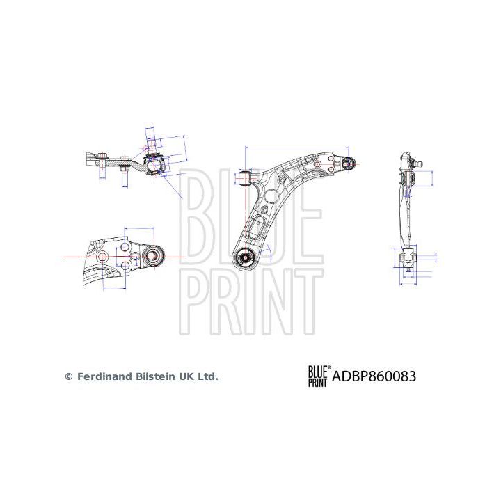 Vikšro valdymo svirtis BLUE PRINT ADBP860083