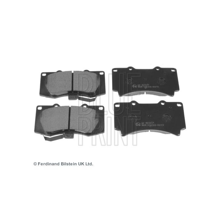 Stabdžių trinkelių rinkinys, diskinis stabdys BLUE PRINT ADA104221