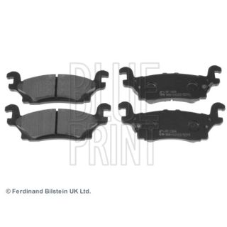 Stabdžių trinkelių rinkinys, diskinis stabdys BLUE PRINT ADA104222