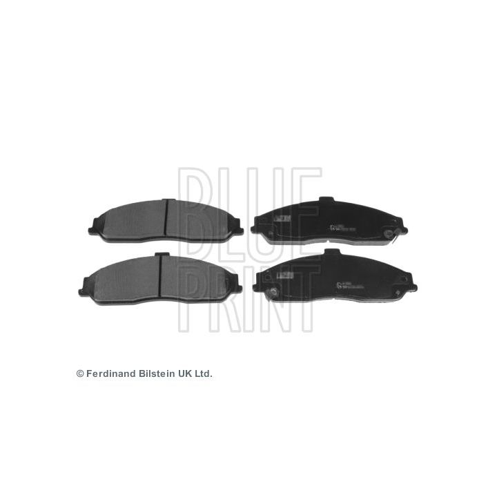 Stabdžių trinkelių rinkinys, diskinis stabdys BLUE PRINT ADA104245