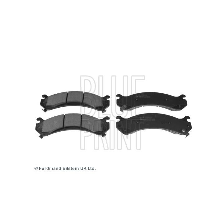 Stabdžių trinkelių rinkinys, diskinis stabdys BLUE PRINT ADA104246