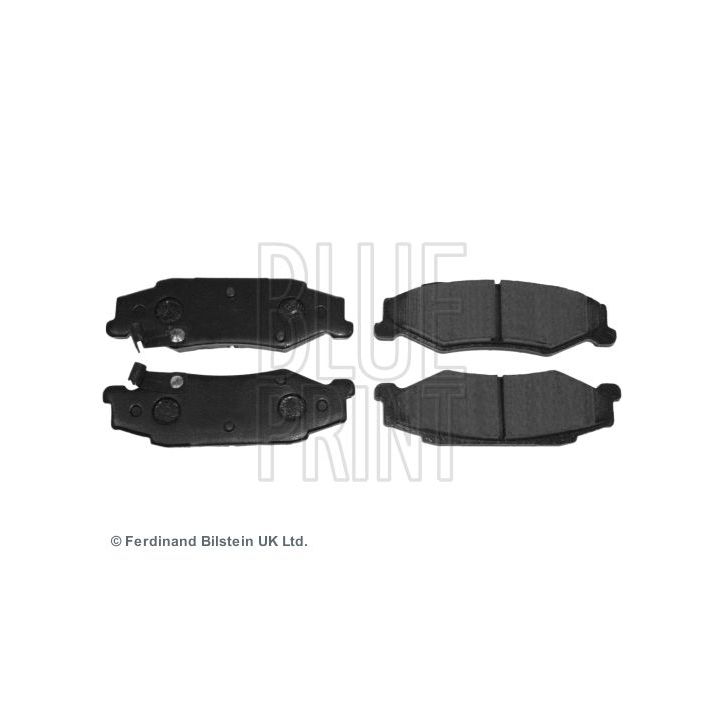 Stabdžių trinkelių rinkinys, diskinis stabdys BLUE PRINT ADA104253