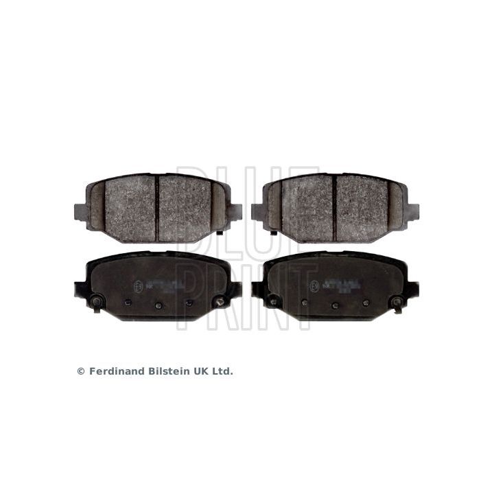 Stabdžių trinkelių rinkinys, diskinis stabdys BLUE PRINT ADA104271