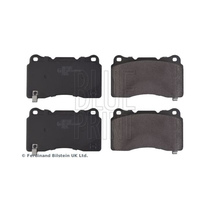 Stabdžių trinkelių rinkinys, diskinis stabdys BLUE PRINT ADA104282